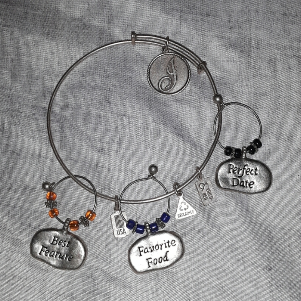 Wind, and Fire charm bracelet